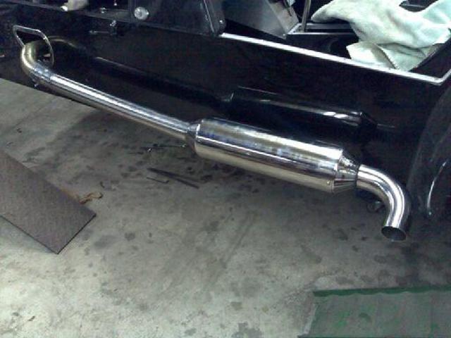 stainless exhaust polish and f
